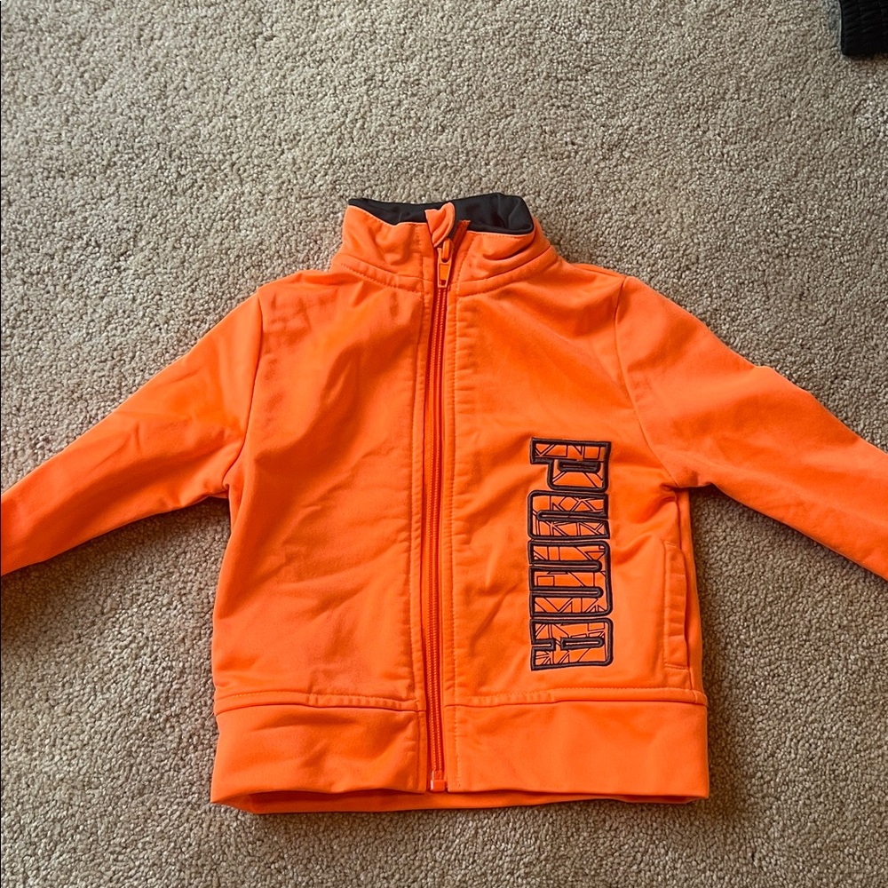 Puma Bright Orange Activewear Jacket